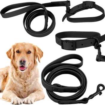 Obojek pro psa Rea Vodítko a obojek pro psa PJ-075 černé L