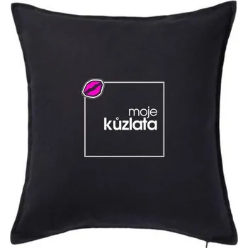 Polštář Moje kůzlata v ohradě - Polštář 50x50 - 50x50 - Pouze potah ( Černá )