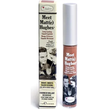 Přípravek na rty theBalm Meet Matte Hughes Dlouhotrvající tekutá rtěnka -odstín Humble, 7,4 ml