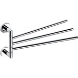 OMEGA: Držák ručníků trojitý otočný, 450 mm