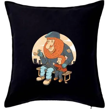 Polštář Kahau nosatý - Polštář 50x50 - 50x50 - Pouze potah ( Černá )