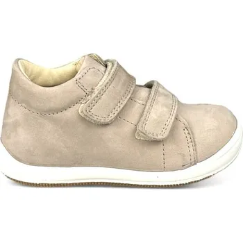 Dívčí baleríny Dívčí celokožená béžová obuv IMAC - 23