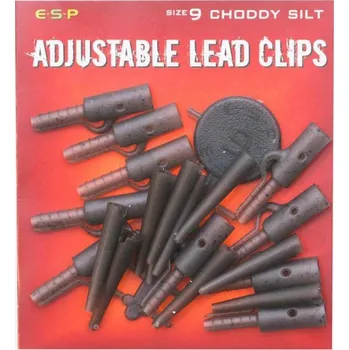 ESP závěsky Adjustable Lead Clips Choddy Silt