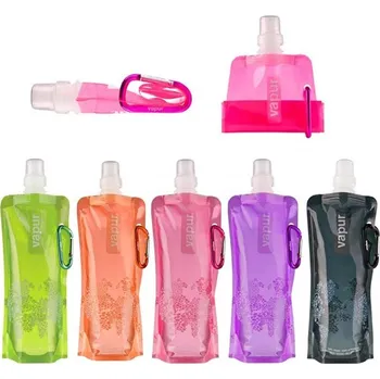 Cestování Skládací láhev s karabinou Vapur - 5 kusů