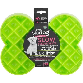 Miska pro psa LickiMat Zpomalovací Malá Miska Slodog Zelená