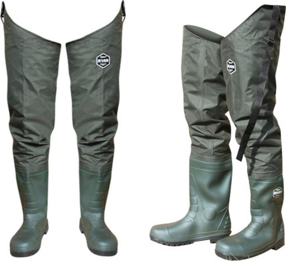 DELPHIN Brodící holínky Delphin RIVER vel. 47