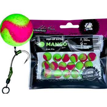 Boilies LK Baits Pop-up Extra Mango 14mm, 18ks