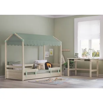 Dětský pokoj Dětský pokoj Fairy - dub světlý/zelená