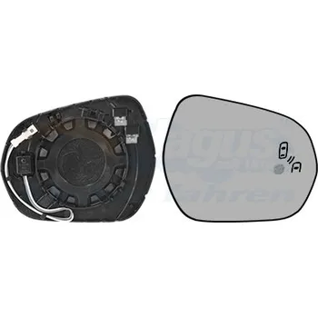 Auto zrcátko Sklo do zrcátka, vnější zrcátko VAN WEZEL 1809838