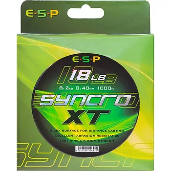 ESP vlasec Syncro XT 18lb- 8,2kg- 0,40mm 1000m