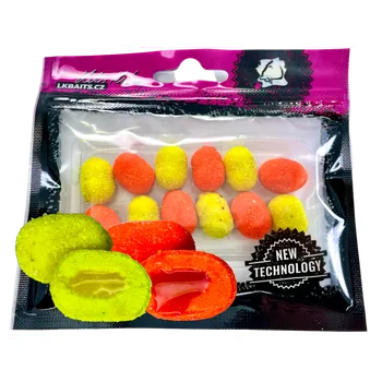 Boilies LK Baits Nutrigo Wafters Fruit Mix, 12ks, 14mm