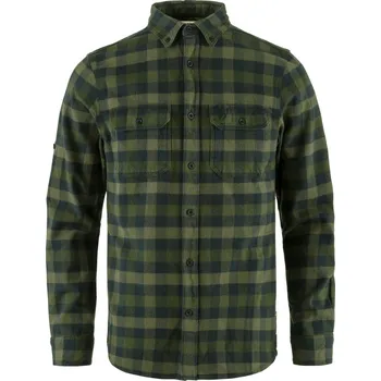 Pánská košile Košile Fjällräven Skog Shirt M Deep Forest-Laurel Green - XL + doprava zdarma