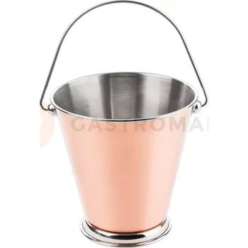 Servírovací stolek Mini vědro měděné 12 cm | STALGAST, Finger Food