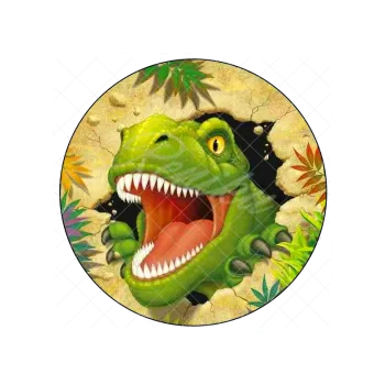 Jedlá dekorace na dort REX díra, VARIANTA Jedlý papír 57