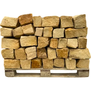 Přírodní kámen Přírodní pískovec DORA zdící bloky (rozměr 8-15 x 10-15 x 15-35 cm)