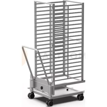 Kancelářský vozík Nerezový vozík na plechy k pecím BIG 2021, 20x GN 2/1 | UNOX, QUICK.Load