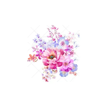 Jedlá dekorace na dort KVĚTINA 7, VARIANTA Jedlý papír 1287