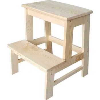 Stolička Dřevěné stupátko/stolička 722078 42 x 38 x 50 cm borovice