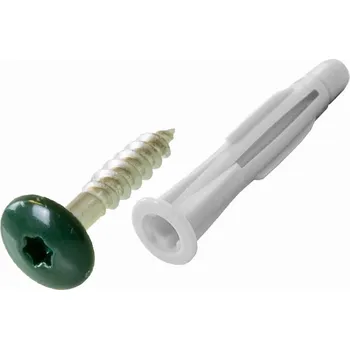 Stahovací páska Vrut 38 × 4,8 mm se zelenou hlavou (Balení 10 ks)