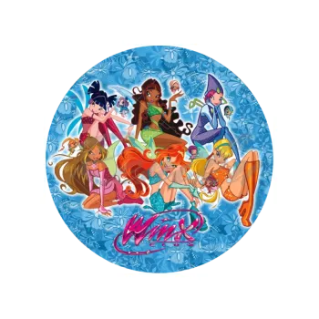 Jedlá dekorace na dort WINX sv.modrý, VARIANTA Jedlý papír 548