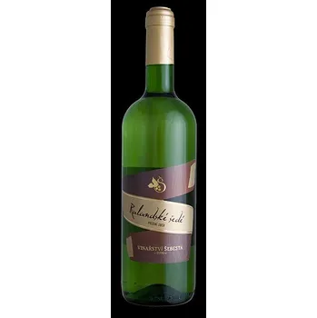 Rulandské šedé 2021, zemské víno, Šebestovo vinařství, polosuché