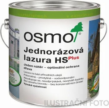 barva a nátěr na dřevo Osmo jednorázová lazura HS Plus 9232 mahagon 2,5 l