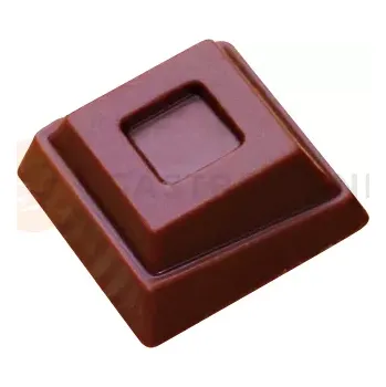 Čokoládová tyčinka Polykarbonátová forma na pralinky a čokoládu, hranaté - 24 ks x 9g, 30x30x12 mm - MA1606 | MARTELLATO, Modern