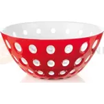 Miska, průměr 25 cm, barva červenobílá | GUZZINI, LE MURRINE