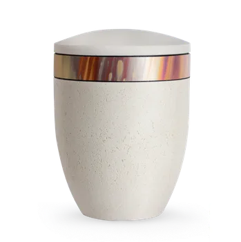 Smuteční dekorace Ekologická urna Marbella Creme - Barvy