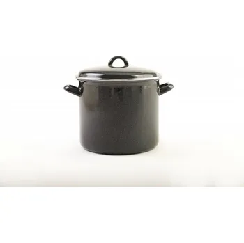 OLYMP Olymp, Hrnec s poklicí 22 cm, 7,5 l ČERNÝ GRANIT (4)