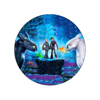 Jedlá dekorace na dort ZAMILOVANÍ DRACI, VARIANTA Jedlý papír 462