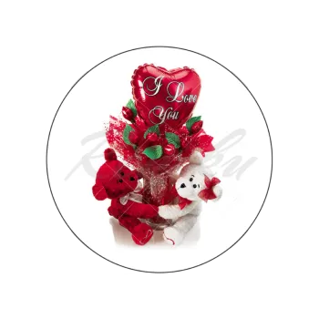 Jedlá dekorace na dort MEDVĚDI, VARIANTA Jedlý papír 413