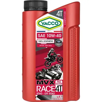 Motorový olej YACCO MVX RACE 4T 10W-40 *1l