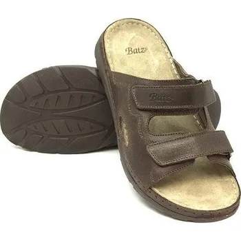 Pánské pantofle BATZ Mike brown (patní ostruha) č Barva: Hnědá, Velikost: 46