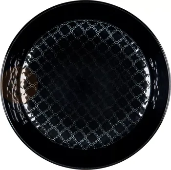 Talíř Talíř polévkový, černá, 200 mm | LUBIANA, Marrakesz