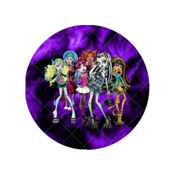 Jedlá dekorace na dort MONSTER HIGH parta, VARIANTA Jedlý papír 1369