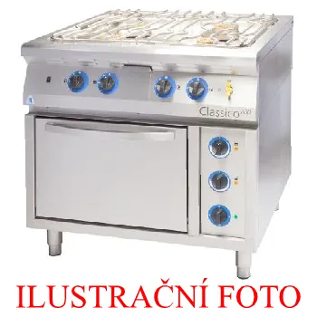 Sporák Plynový sporák - 4 hořákový s volným prostorem (PB) (G-C-4/700 F (PB) - PROPAN-BUTAN)