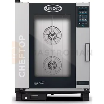 Konvektomat 10x GN1/1, plynový, 22 kW | UNOX, CHEFTOP MIND.Maps PLUS COUNTERTOP