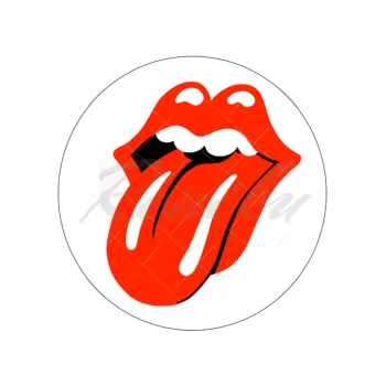 Jedlá dekorace na dort ROLLING STONE, VARIANTA Jedlý papír 321