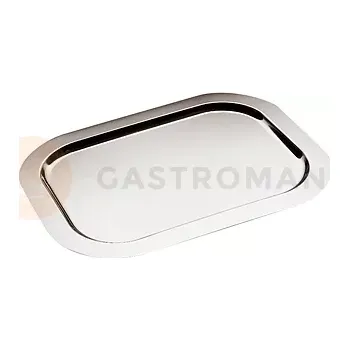 Obdélníkový servírovací tác s hladkým okrajem 500x380 mm | APS, Finesse