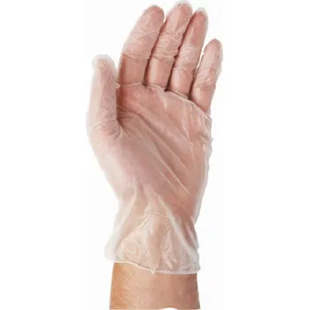 Vyšetřovací rukavice Jednorázové mikrotenové rukavice, 100ks