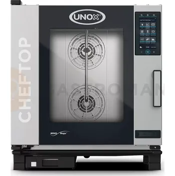 Konvektomat 7x GN1/1, plynový, 19 kW | UNOX, CHEFTOP MIND.Maps PLUS COUNTERTOP