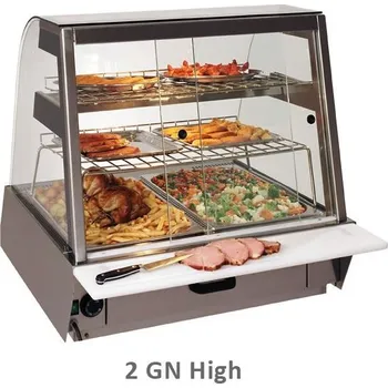 Kuchyňské prkénko Krájecí deska 1xGN KENTUCKY - HOT stolní teplá vitrína