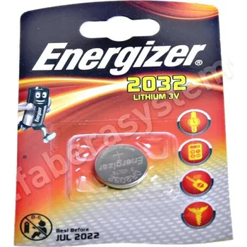 Článková baterie Lithiová knoflíková baterie ENERGIZER CR2032