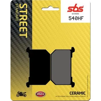 Brzda pro motocykl Přední brzdové destičky SBS Kawasaki Z 1100 GP 1982 směs HF