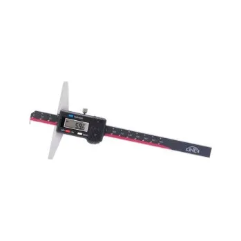 Hloubkoměr digitální s nosem KINEX/K-MET 200 mm/0,01, DIN 862 2051-05-200
