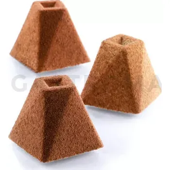 Kuchyňská sůl Silikonová forma 600x400 mm SQ046 Mini Pyramid, 77x 11 ml, 28x28x25 mm | SILIKOMART, 60x40 Sessanta Quaranta