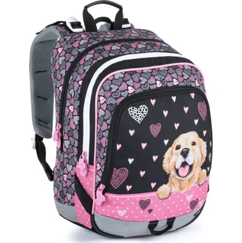 Školní batoh BAGMASTER ALFA 21 A BLACK/PINK