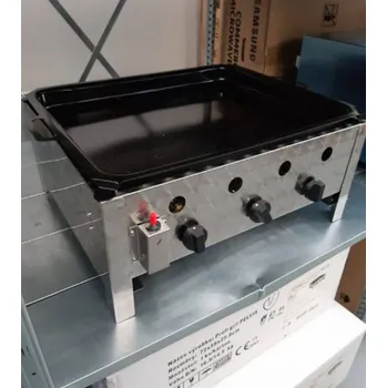 Pečicí pánev Profi plynová pánev 10 kW, 3 hořáky