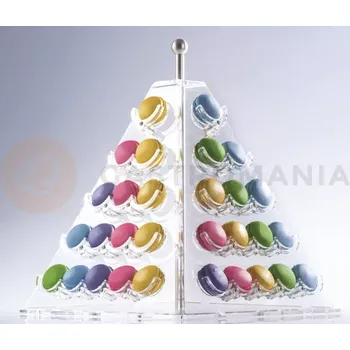 Čokoládová tyčinka Stojan na makronky - 350 mm x 350 mm x 450 mm - AG07901 | MARTELLATO, PLEXIGLASS DISPLAYS MACARON